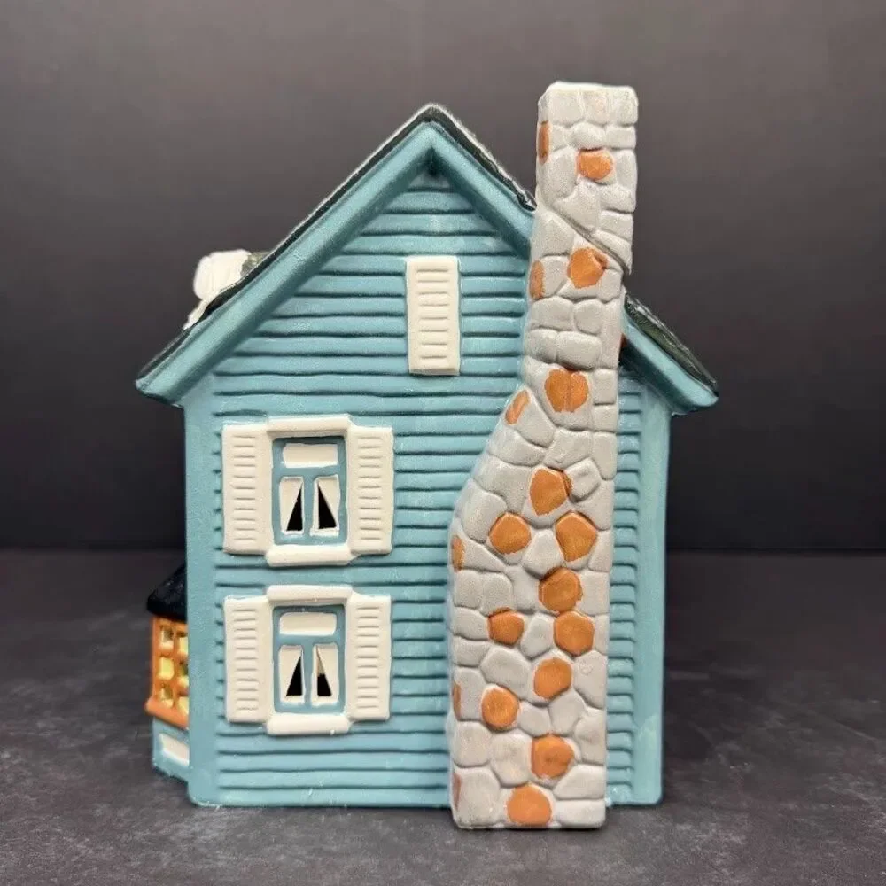 Department 56 Original Snow Village Springfield House 5027-0 1990 w/ Box-Retired